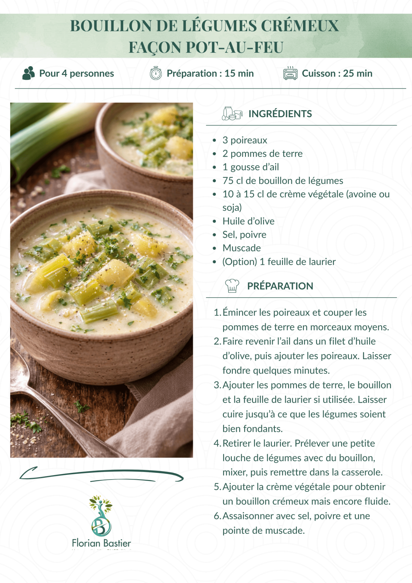 Bouillon de légumes