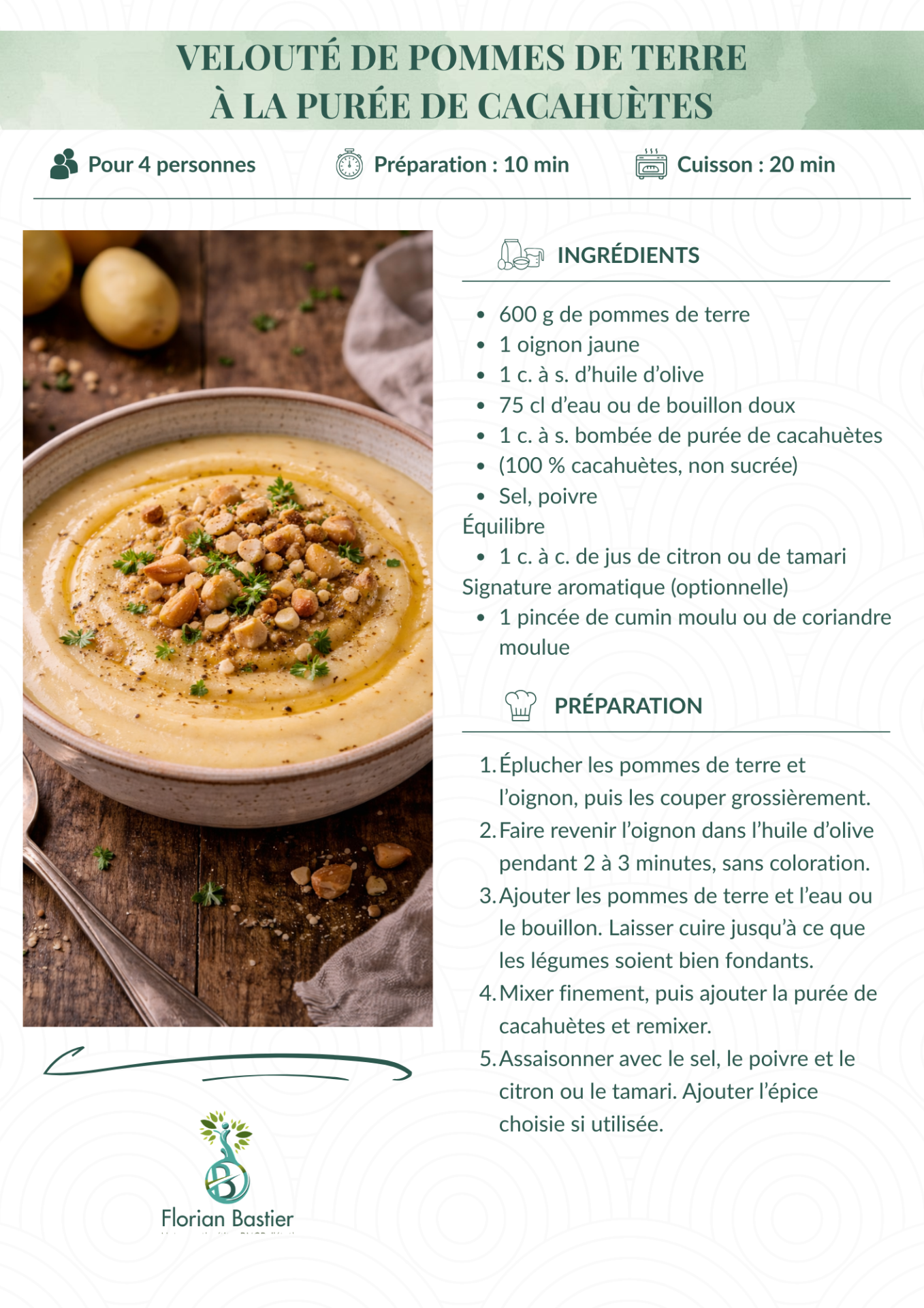 Velouté Pdt