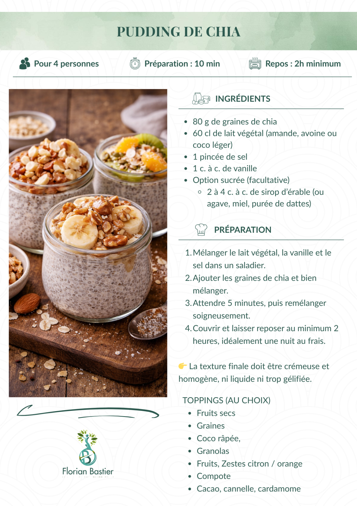 Pudding de chia