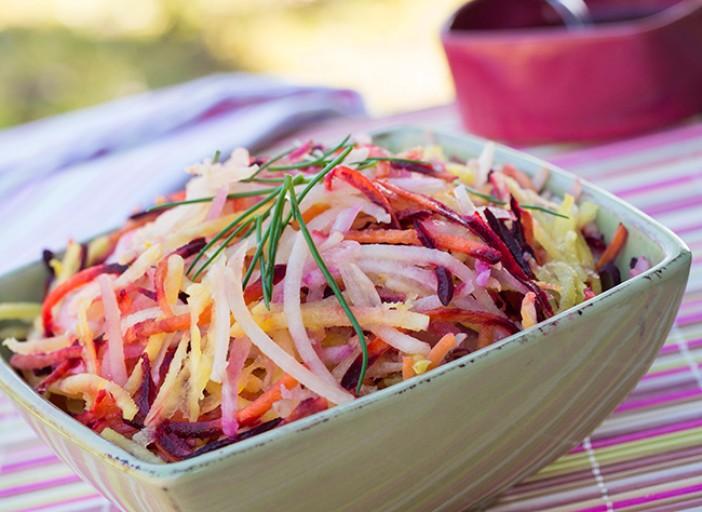 Salade au yacon